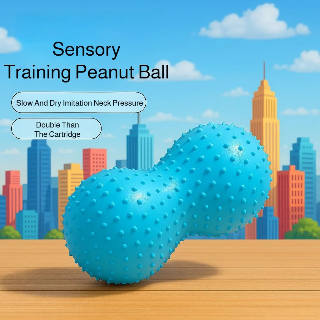 Educational Massage Peanut Balls, Thickened for Children's Sensory Integration Training, Infant Early Education