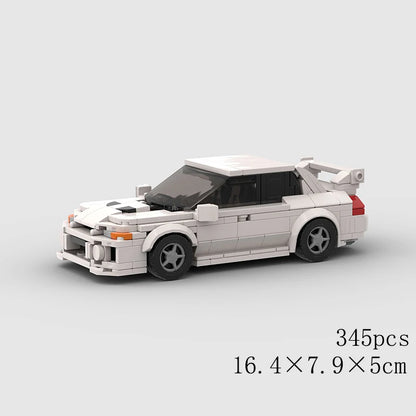 Classical Car Speed MOC SUV Racing Police Model Building Bricks Roadster Vehicle City Super Race Blocks Technical Christmas gift