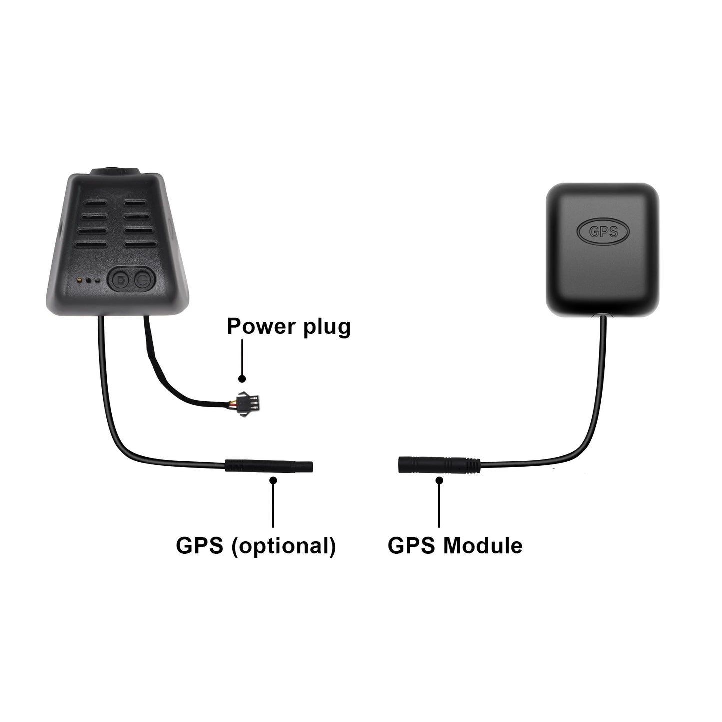 GPS For Mangoal Dash Cam Directly Plug in Long Battery Advanced GPS Function Safe Driving On the Road Car Accessories