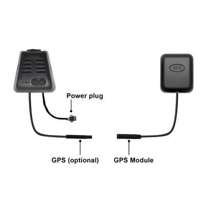 GPS For Mangoal Dash Cam Directly Plug in Long Battery Advanced GPS Function Safe Driving On the Road Car Accessories