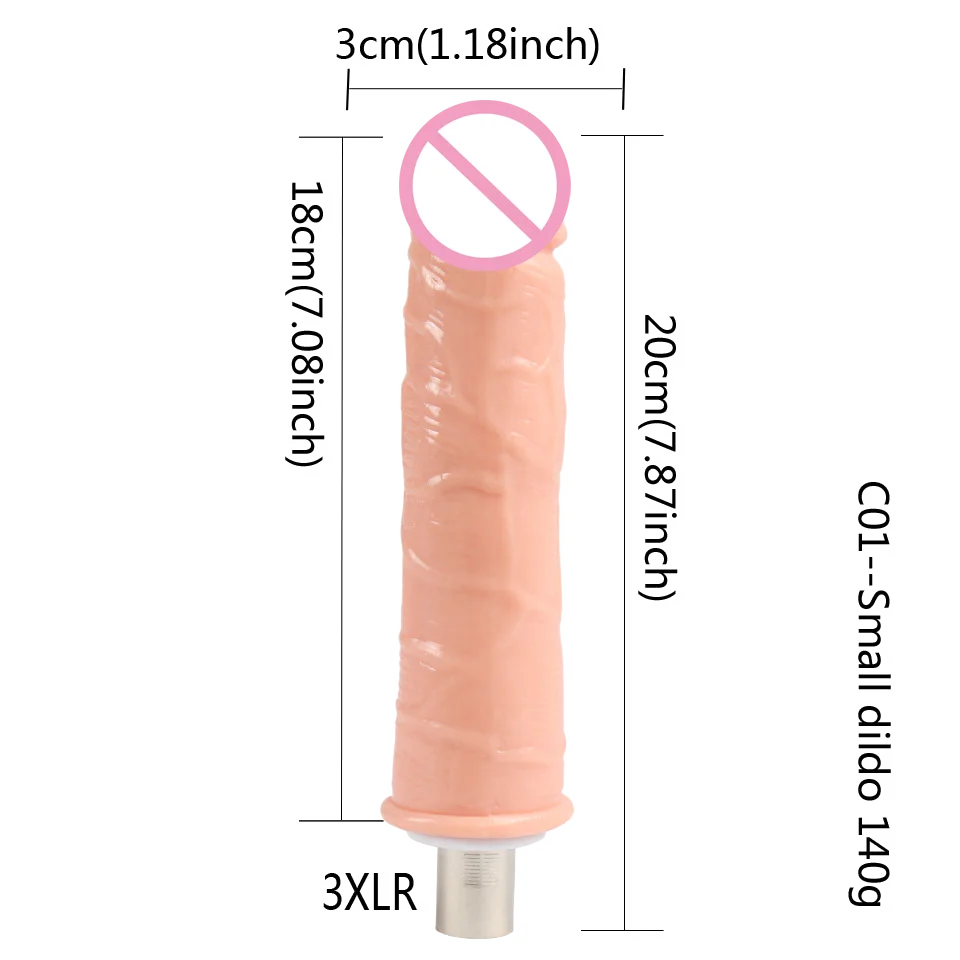 Dildo-Entry-Level Sex Machine A2/F2/F3 Accessories 3XLR Accessories Dildos Suction Cup Sex Products For Women And Men