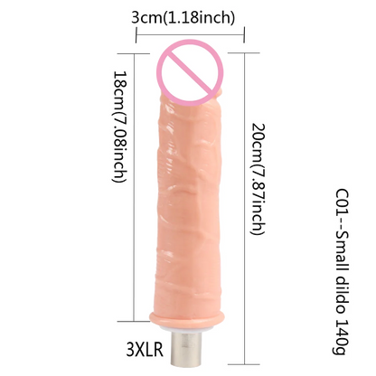 Dildo-Entry-Level Sex Machine A2/F2/F3 Accessories 3XLR Accessories Dildos Suction Cup Sex Products For Women And Men