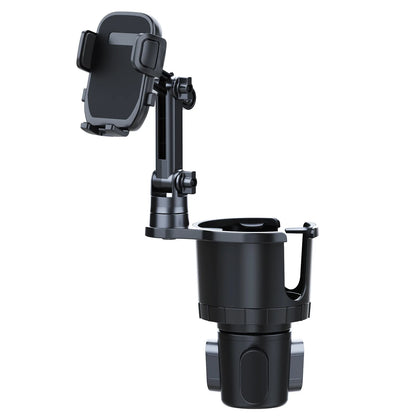 Car Phone Holder, Cup Holder Phone Mount With Memory Function 360°Rotation iPhone Car Phone Mount With Adjustable Long Neck