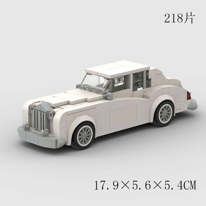 City Technique Speed Racing Car old Classic Sport Model Building Brick Super Racer Great Rally Vehicles Block Christmas gift Toy