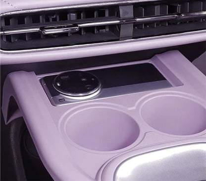 Car Style Storage Box Tray Pad Fit For Dongfeng Nammi 01/Box 2024 + Central Console Water Cup Holder Organizer Cover Accessories