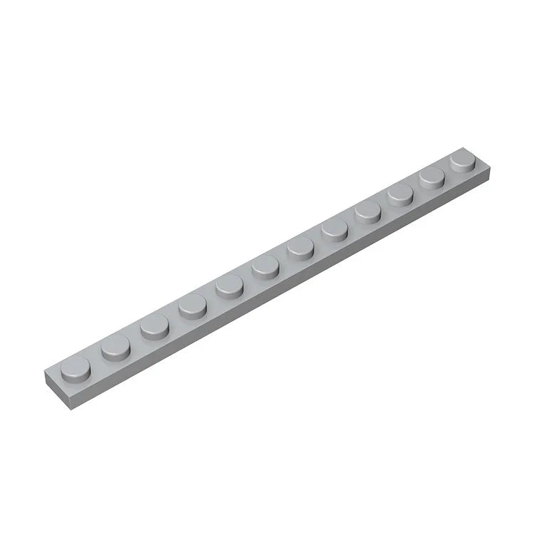 200pcs MOC Plate 1 x 12 Compatible 60479 Assembles Particles Building Blocks Parts DIY block bricks Tech Parts Toys