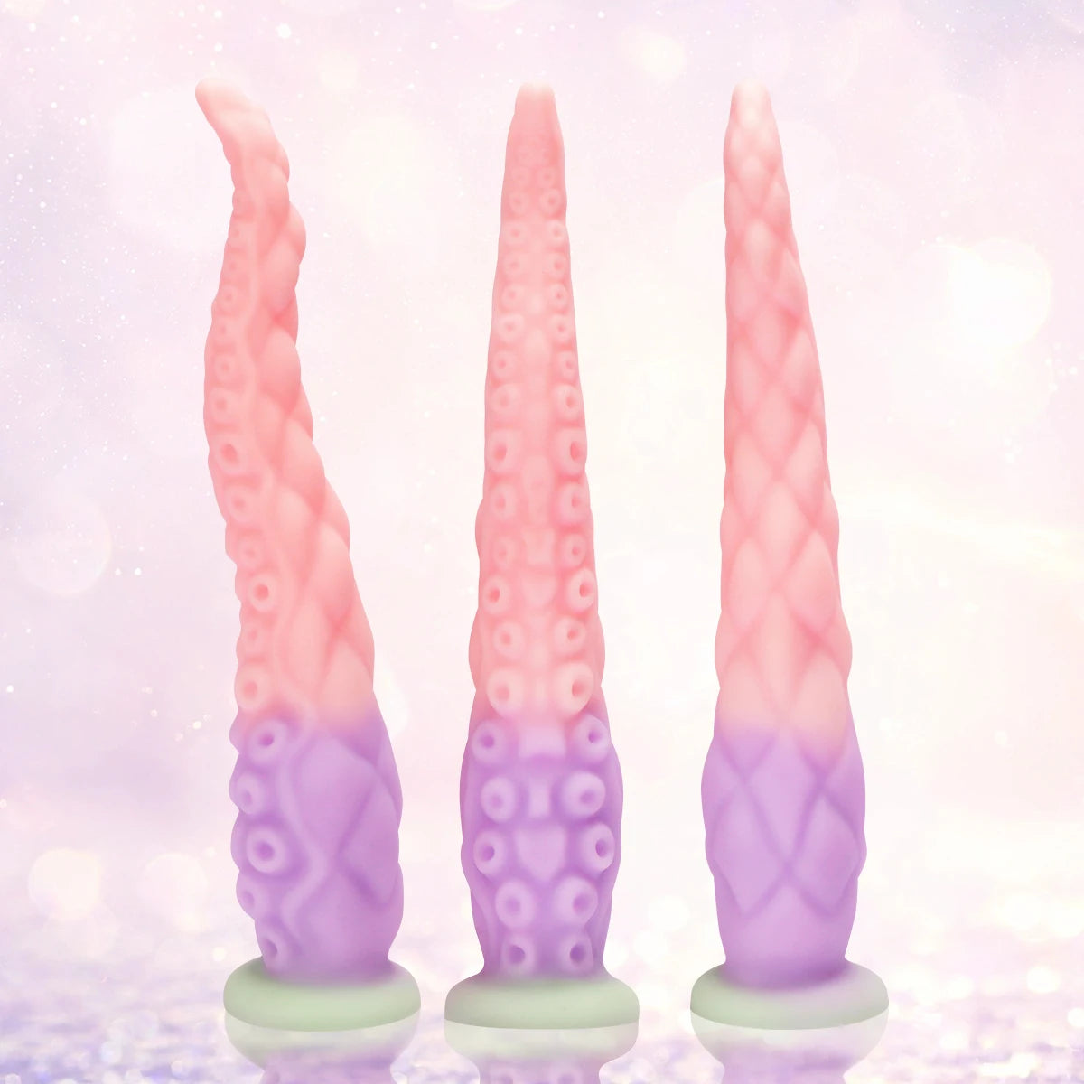 Liquid Silicone Long Anal Plug Octopus Tentacles Adult Sex Toy Clitoris Anus Stimulation Powerful Suction Cups To Free up Hands.