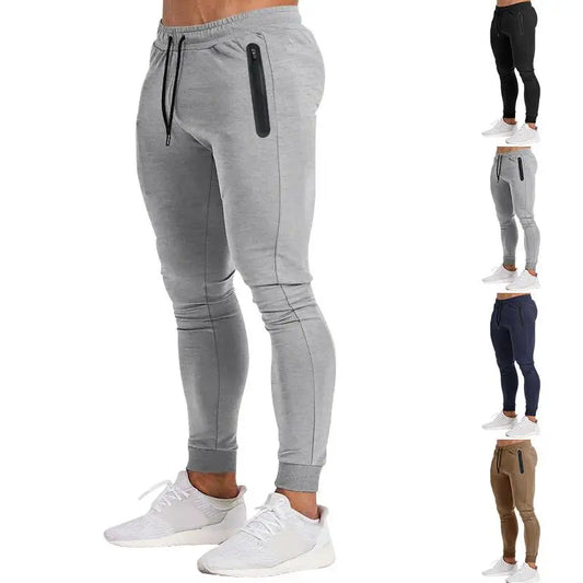 Casual Fitness Sports Long Pants Men's Straight Leg Neutral Style Cross-border Casual Sports Pants Fitness Exercise Trousers