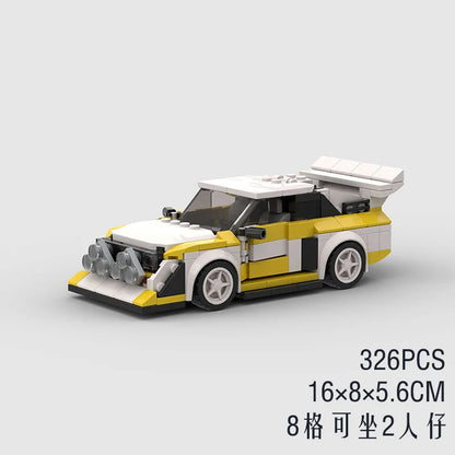 MOC Speed Car Miata MX-5 NA M3 Super Race Sport Vehicle Model Building Block Technical Racing Brick Toy Christmas Gift City