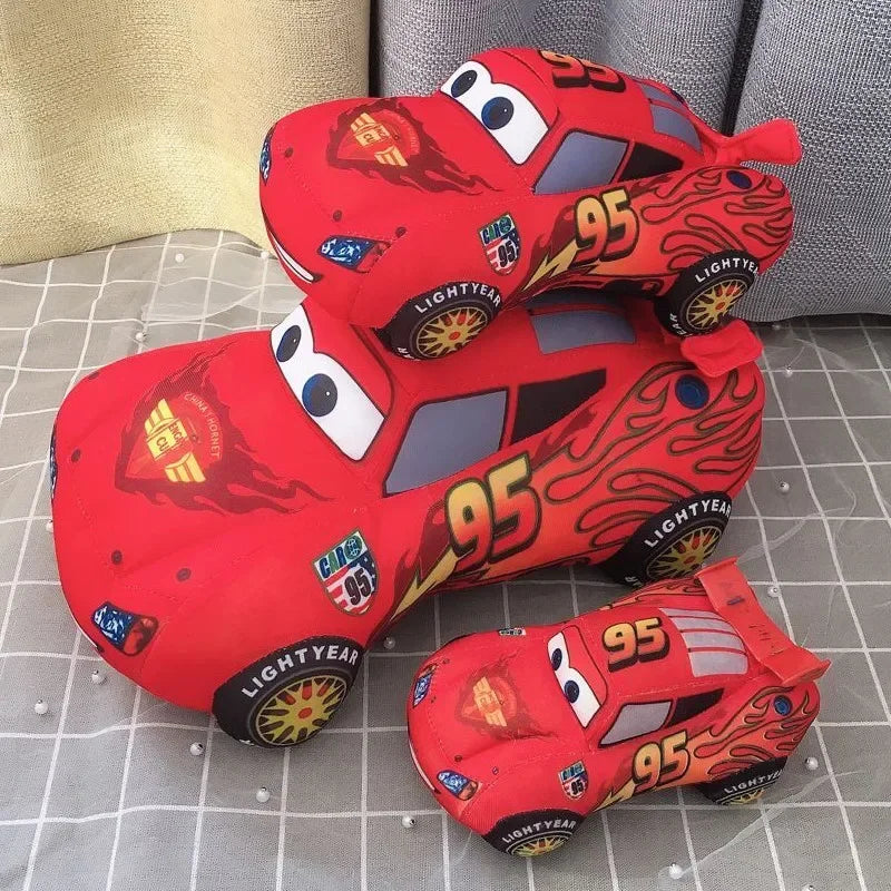 Cartoon Lightning McQueen Plush Toy Stuffed Cars Movie Anime Plushies Lovely Red Race Car Doll Home Decor Birthday Gifts