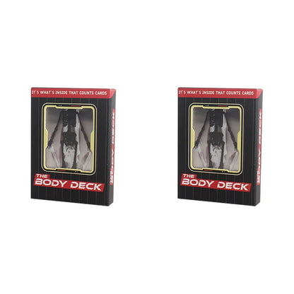 The Body Deck Skeleton Playing Cards Multifunctional Transparent Anatomy Poker Cards Skeletons X-Ray Designs Educational Gift
