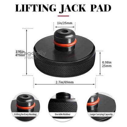 For Tesla Rubber Lifting Jack Pad Adapter Tool for Tesla Model 3/Y/S/X 2017-2024 Accessories Tire Repair Tool Lifting Jack Pad