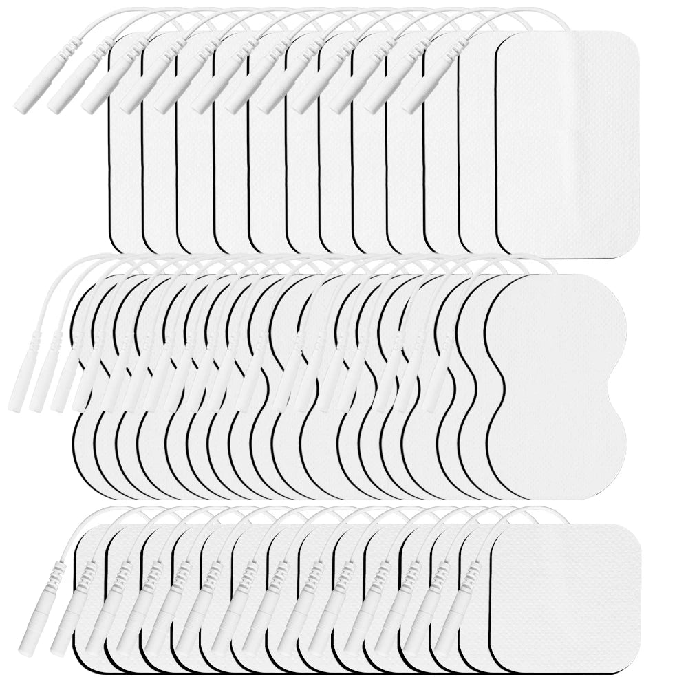 20/30/50/100P EMS TENS Electrode Pads Gel Patch For Electrodes Acupuncture Massager Nerve Muscle Stimulator Electrode Stickers
