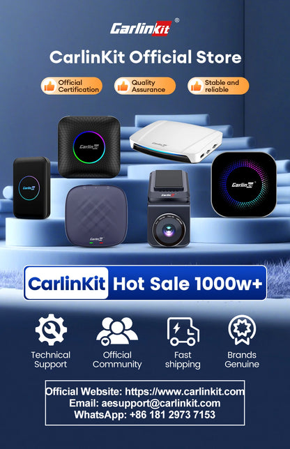CarlinKit T2C For Tesla Upgrade CarPlay Wireless Android Auto Universal Model 3 Model Y X S 5Ghz WiFi CarPlay Ai Box SpotifyWaze