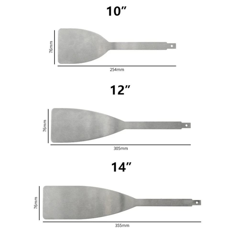 3Pcs Stainless Steel Glue Scraper Blade Windshield Electric Disassembly Knife Auto Repair Tool Scraper Glass Disassembler Tools