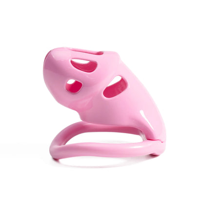 S/L Resin Plastic Male Chastity Device Cock Bondage Cage Penis Lock Sex Toys for Beginner Boy Over 18