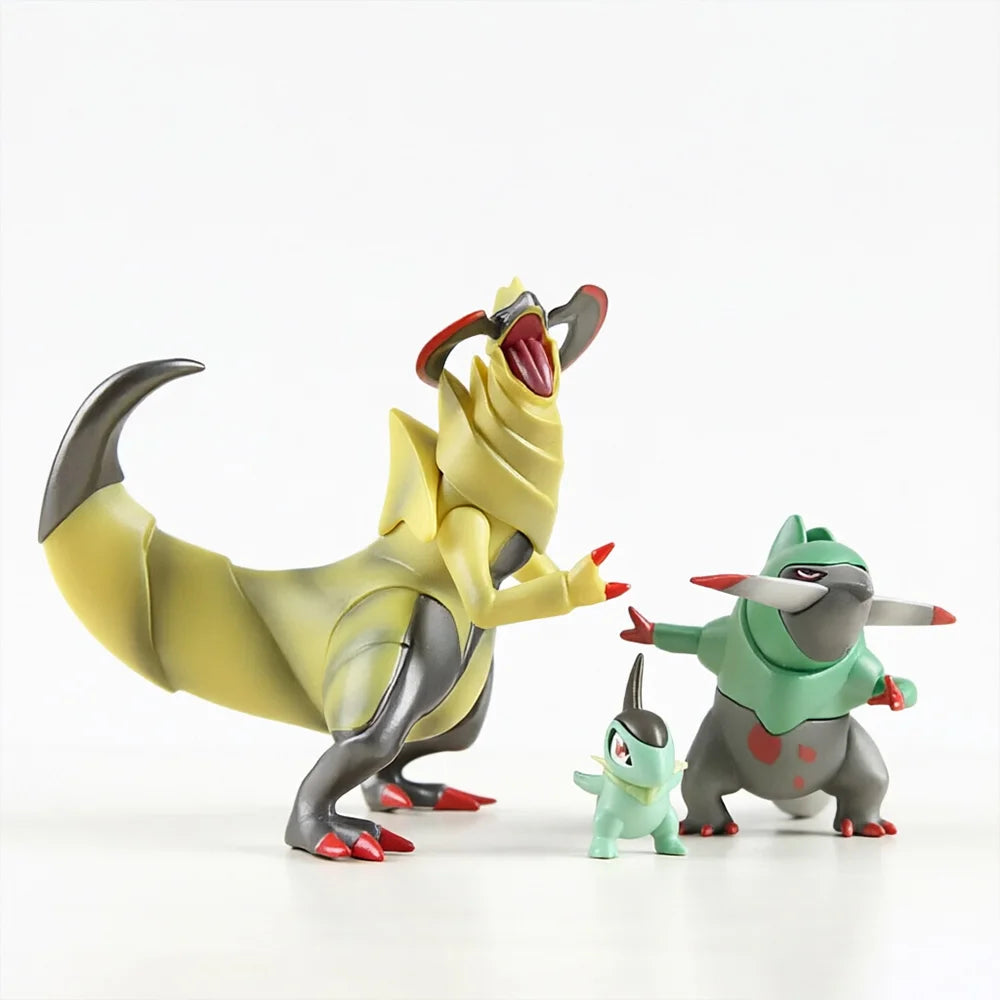 Evolution Line Pokemon Charmander Bulbasaur Squirtle Greninja Anime Action Toy Figures Doll Model Colletion Toys For Children