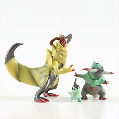 Evolution Line Pokemon Charmander Bulbasaur Squirtle Greninja Anime Action Toy Figures Doll Model Colletion Toys For Children