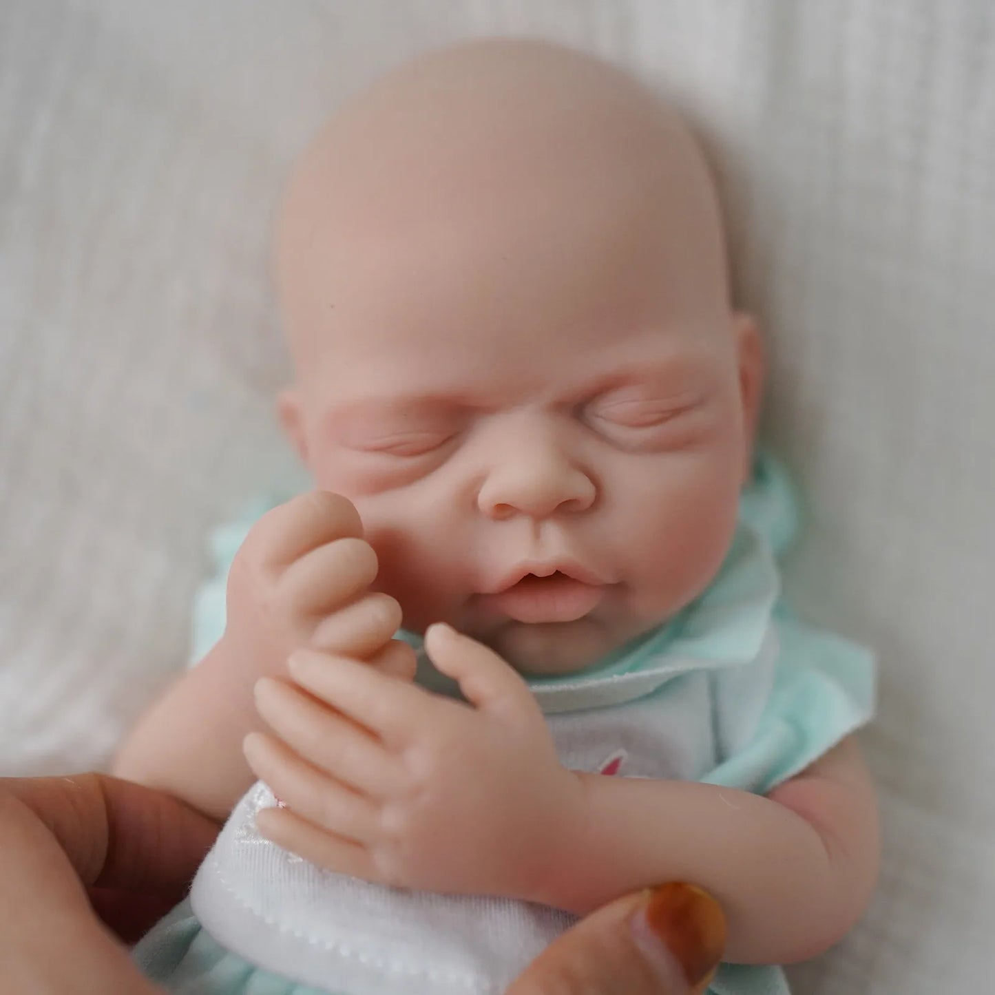 Reborn Baby Dolls 12" Micro Preemie Full Body Silicone Sleeping Baby Doll Realistic-Newborn Baby Dolls Girl That Look Real