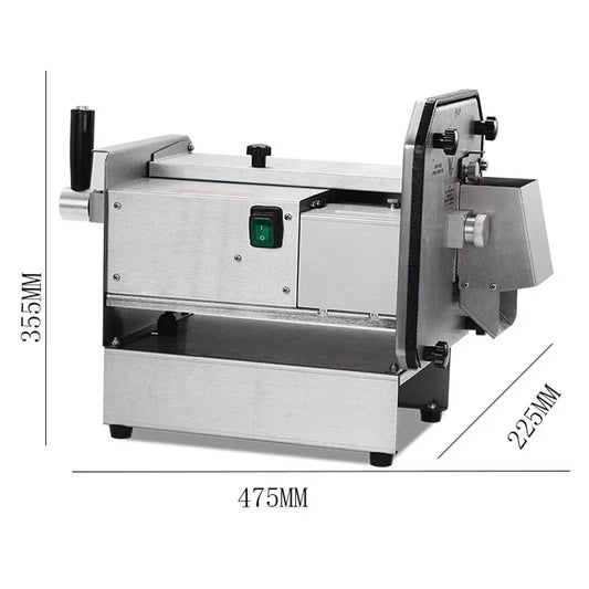 Automatic Vegetable Dicer, Stainless Steel Food Dicing Machine, Mini Commercial Vegetable Cutter for Restaurant