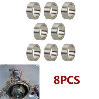 8PCS Type R Caliper & mini Cooper Brake Rotor Lug Centric Spacers Washer  Shim Kit For Honda Civic Acura