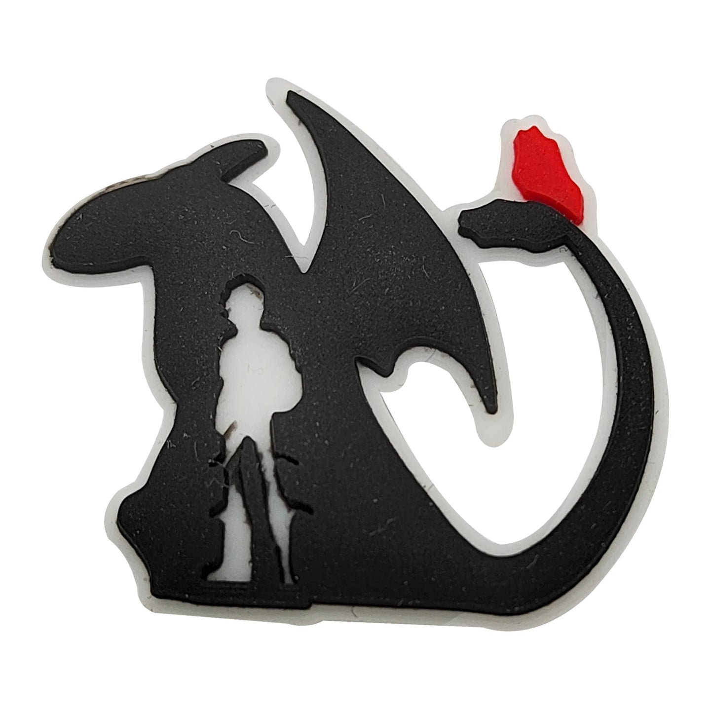 1-16pcs Cartoon Dragon Shoe Charms PVC Anime Shoes Accessories Fashion Boys Sandals Garden Shoe Buckle DIY Charms