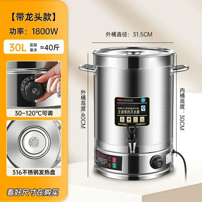 Commercial water heater electric water heater large capacity stainless steel water heater