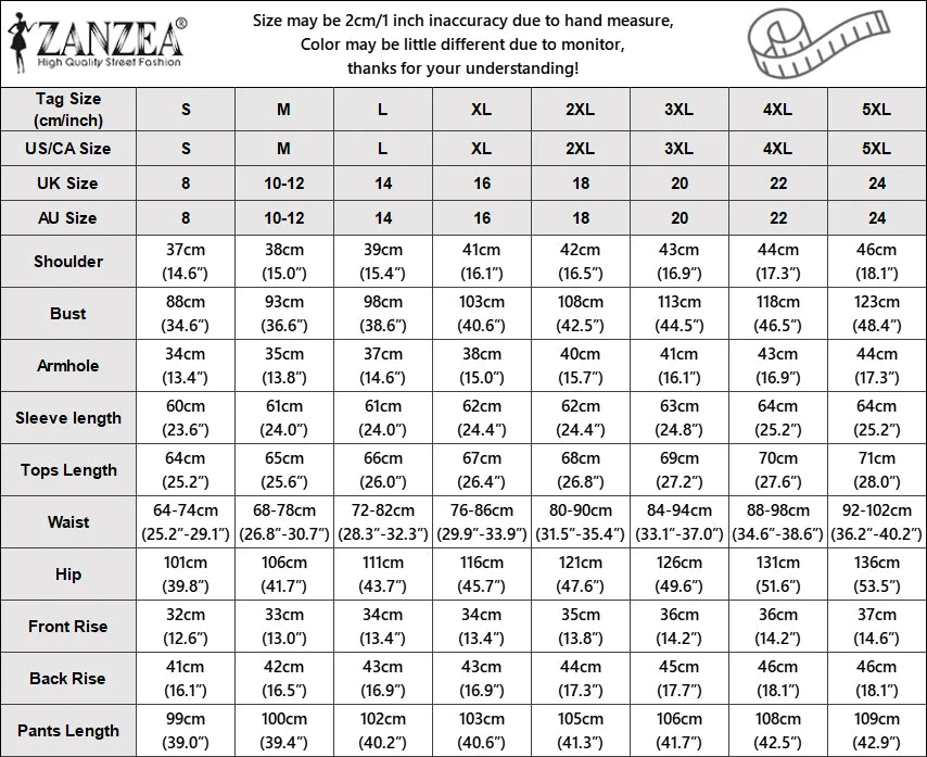 ZANZEA Classy Office Lady Blazer Suits Elegant Women Tied Waist Top and Pant 2pcs Outfit 2025 Trend Streetwear Commute Pant Sets