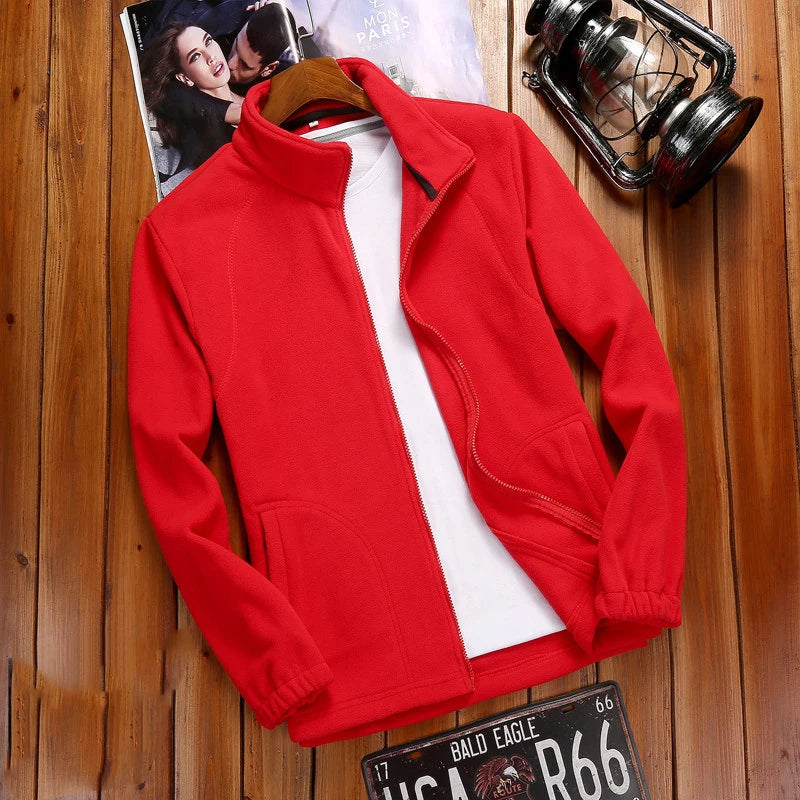 2026 Winter New Women's Zipper Cardigan Sweatershirt Warm Coral Fleece Jacket Ladies Outdoor Running Polar Fleece Coat Clothes