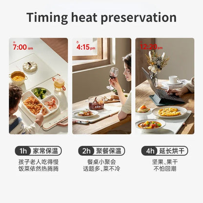 220V Foldable Warm Dishes Board Large Capacity Hot Plate Home Insulation Board Kitchen Appliance Electric Beverage Warmer кружка
