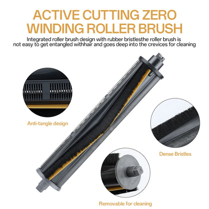 TriCut Brush For Dreame X40 Ultra X30 Ultra L40 Ultra L30 Ultra L20 Ultra L10s Ultra Tangle Roller Brush Replacement Parts