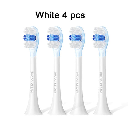 Original Replacement Brush Heads for SOOCAS Sonic Electric Toothbrush X3S X5 X1 X3 X3U Teeth Cleaning Brush Replacement Heads