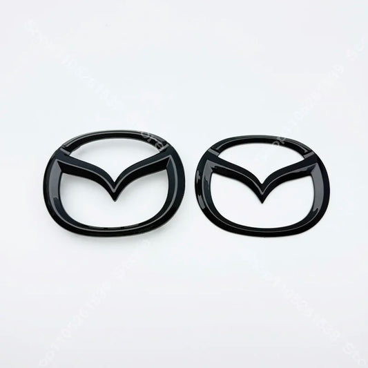 Replaced Badge Sticker Plastic Car Front Trunk Emblem Accessories  For Mazda CX-30 CX-50 CX-60 CX-3 CX-90 CX-8 auto accessories