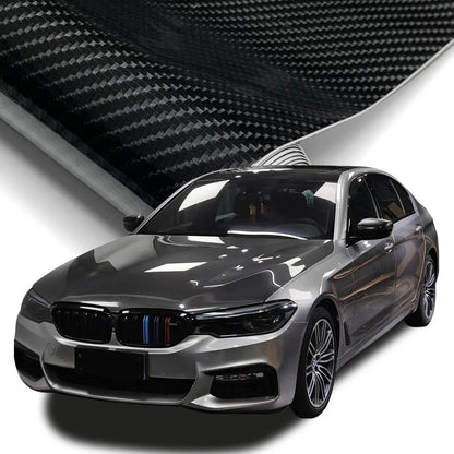 145cmx200cm Carbon Fiber Vinyl Film Car Styling Wrapping Sheet Roll Film Automobiles DIY for Car Hood Roof Stickers Accessories