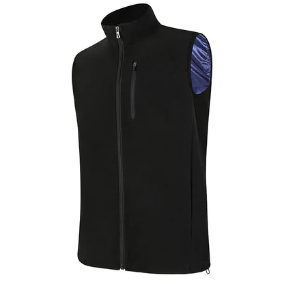 Men Sauna Top Slimming Tummy Control Shapewear Zipper Design Faja High Collar Jacket Sweat Promotion Sauna Suit Compression Vest