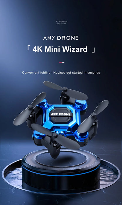 New K04 Mini Drone with Camera RC Quadcopter Altitude Hold Small Durable UAV Toy for Beginners Portable Remote Control Aircraft