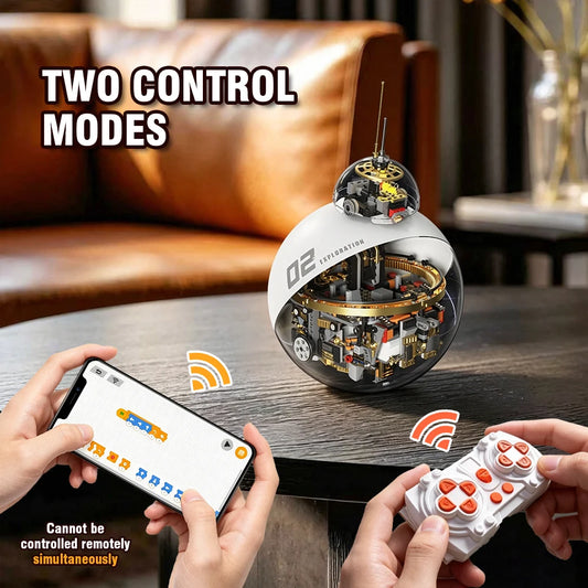 761P Programmable Robot Building Blocks Sci-Fi Programmable Diy Assemble Reconnaissance Model Can Be Remotely Controlled Gift