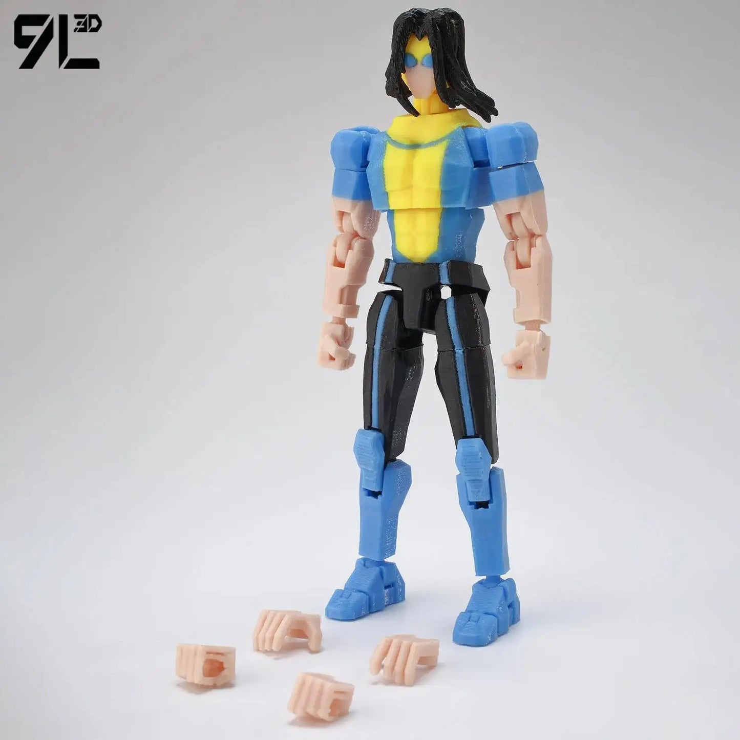 3D Printe Dummy13 T13 Unschlagbarer Mark Grayson  Mark Grayson Actionfigur Anime Sammlermodell Spielzeug für Kinder Geschenk