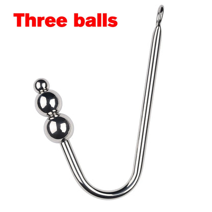 BDSM Anal Hook Leather Suit SM Anal Plug Handcuff Collar Restraint Butt Plug Adult Pleasure Sexual Wellness Adult Sex Toys