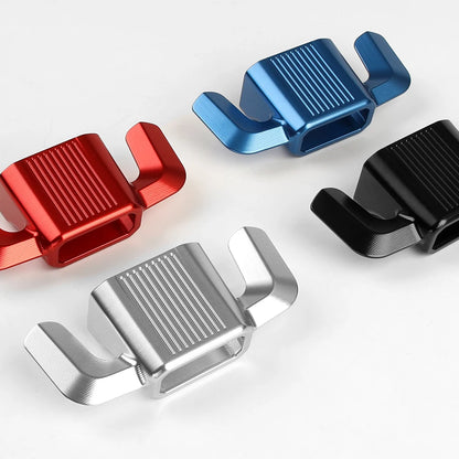 For Hyundai Santa FE/ Tucson /Kona /Sonata 2024-2026 Aluminum Steering Wheel Gear Shift Knob Assistor Button Cover Accessories