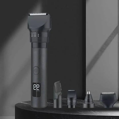 MIJIA Men's 5-in-1 Multifunctional Grooming Set IPX6 Waterproof Hair Clipper Nose Hair Trimmer Shaver High-power JK-881