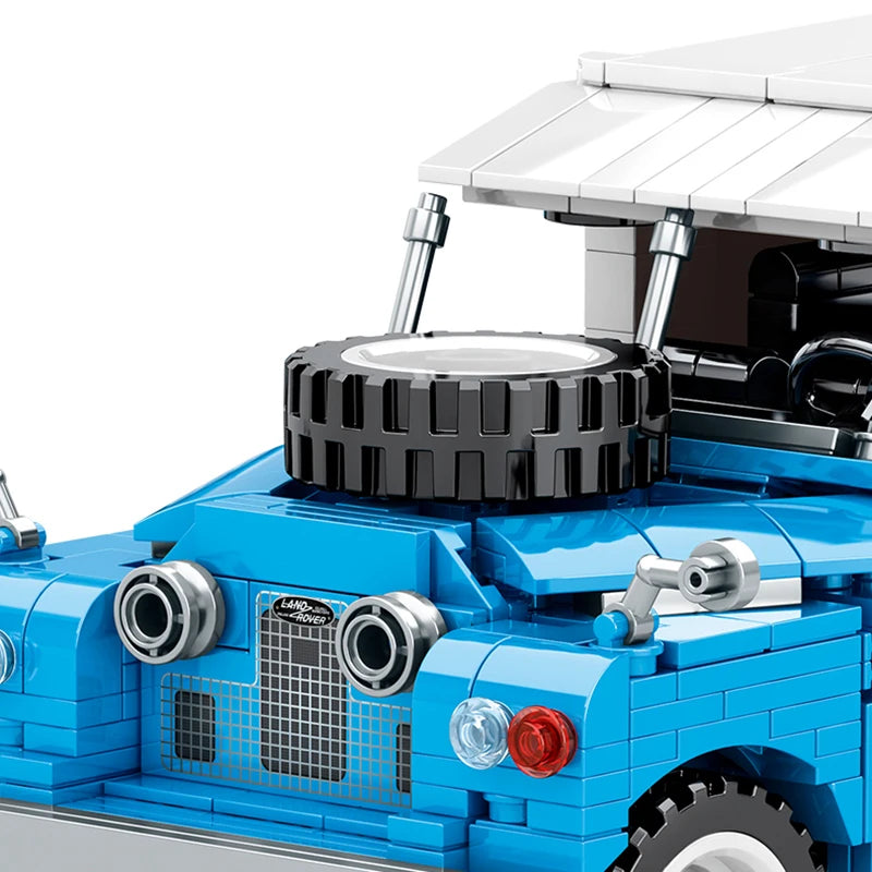 721 Pcs City Retro Mechanical Off Road Vehicle Building Block Roadster Racing Car Supercar Bricks Toys For Boys Children Gifts