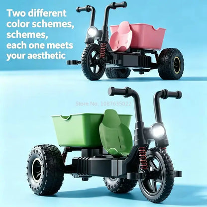 2026 New Kawaii Lamb Rc Tricycle Stunt Car Remote Control Drift Toy With Lights 2.4g Rc Car Kids Drifting Toys Boys Girls Gifts