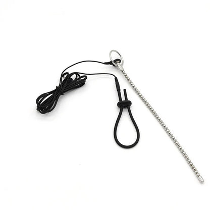 Electric Shock Bdsm Cock Sheath Ball Stretcher Host Cable E-stim Penis Ring Electro Sex Toy for Men Glans Testicle Loops Massage