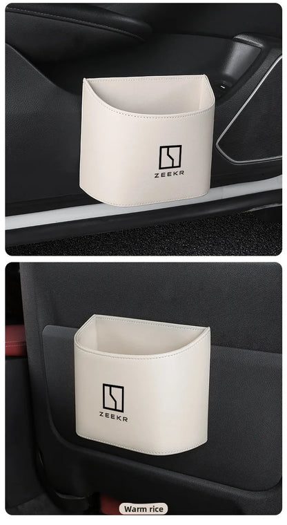 Suitable for ZEEKR 007gt 7X Zeekr 001 009 mix zeekr 9x car garbage bin storage box, car door water cup holder