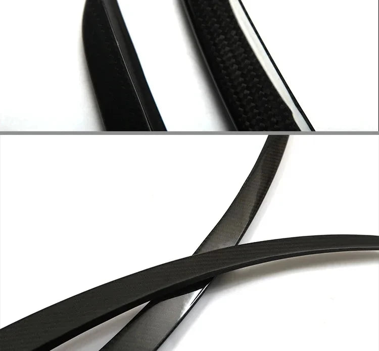 Real Carbon Fiber Spoiler For Tesla Model Y 2024 Trunk Spoilers Model 3 Highland Rear Door Tail Trunk Wings Car Accessories