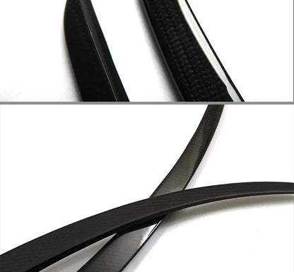 Real Carbon Fiber Spoiler For Tesla Model Y 2024 Trunk Spoilers Model 3 Highland Rear Door Tail Trunk Wings Car Accessories