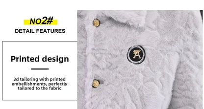 Winter Faux Fur Jacket for Men Fashion Thickened Warm Coats Casual Business Social Streetwear Leather Jacket Men Clothing