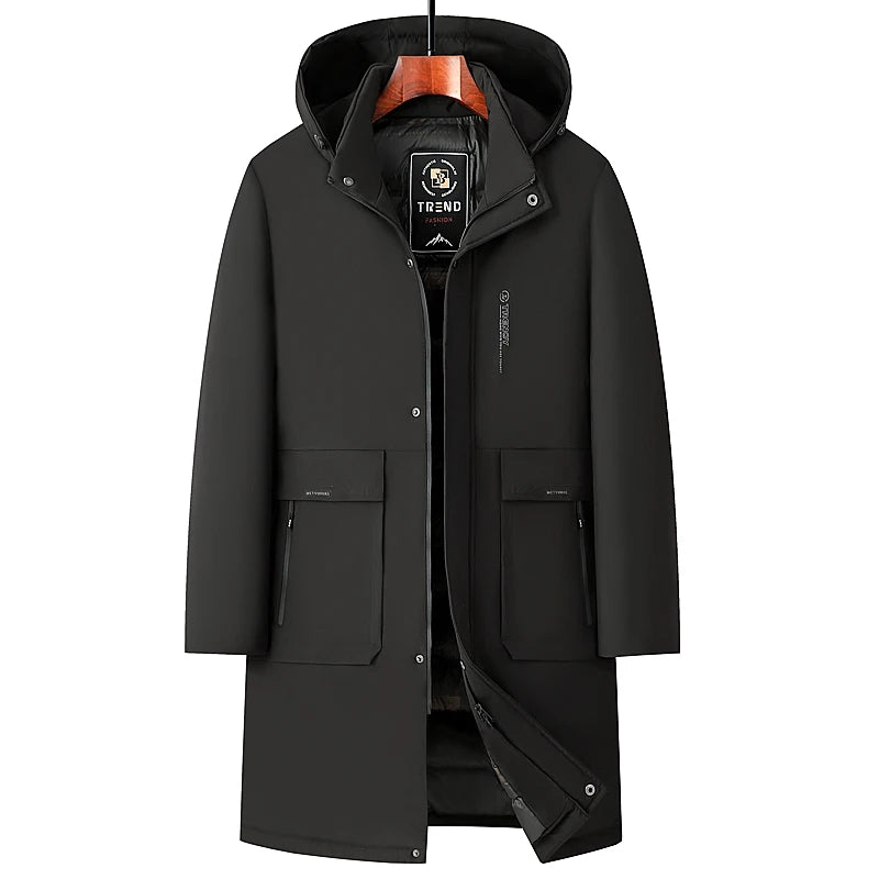 High End Traceless New Brand Business Casual Fashion Men Leather Jacket Faux PU Coats Autumn Winter Men Clothing 2025