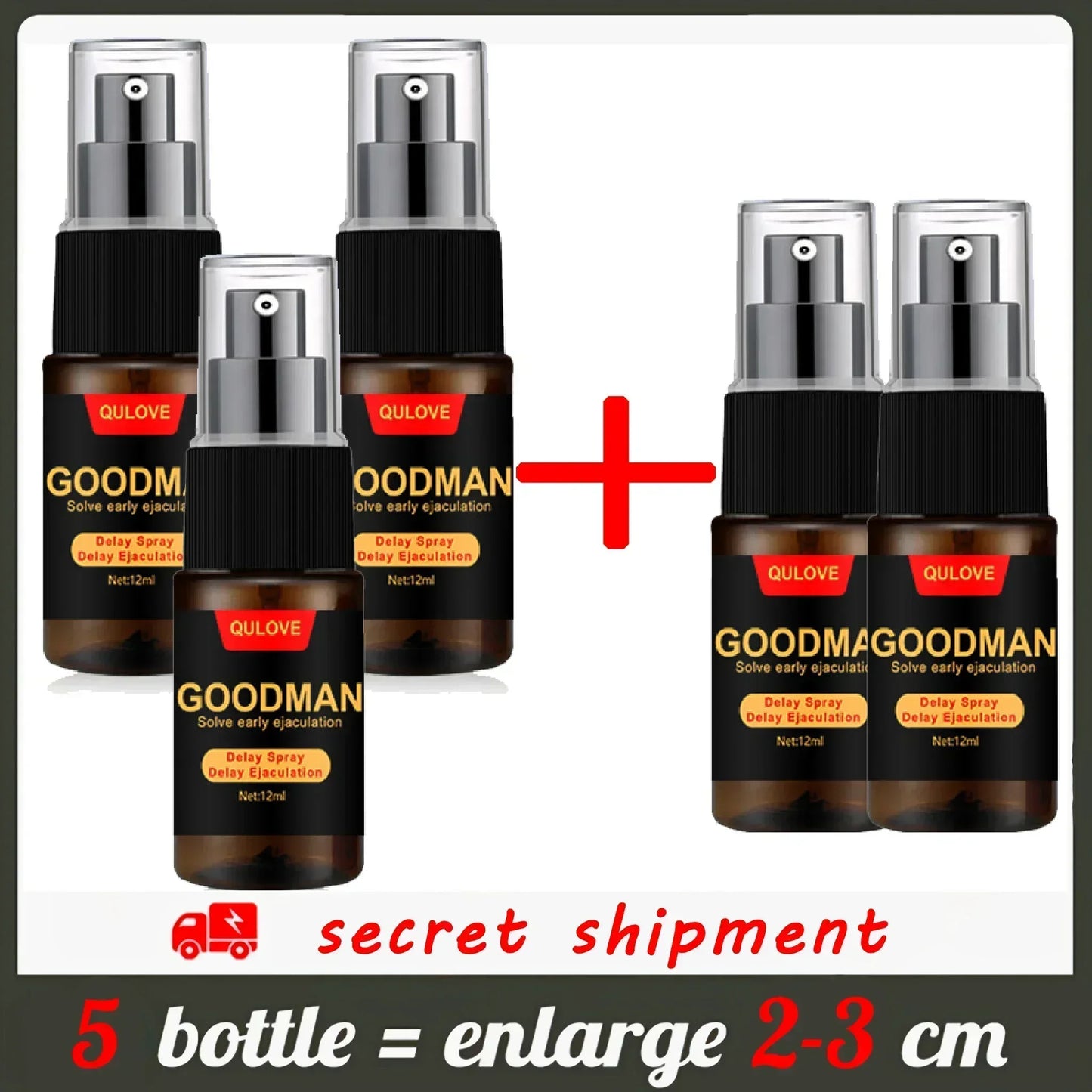 Natural Men's Private Massage Delay Spray Essential Oil To Make Men's Delay Time Longer